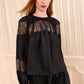 Bess Long Sleeve Silk Blouse