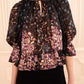 Elise Short Sleeve Silk Blouse