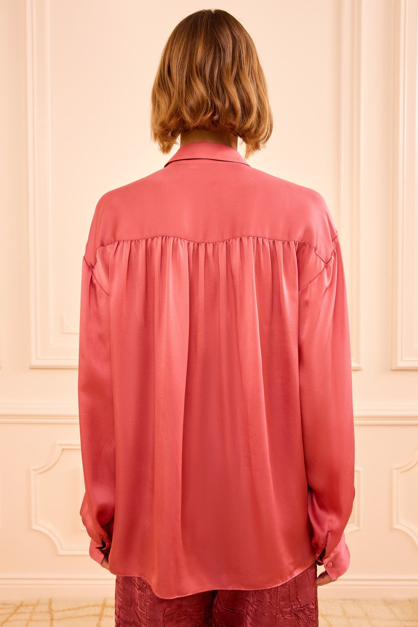Gesture LS Silk Blouse