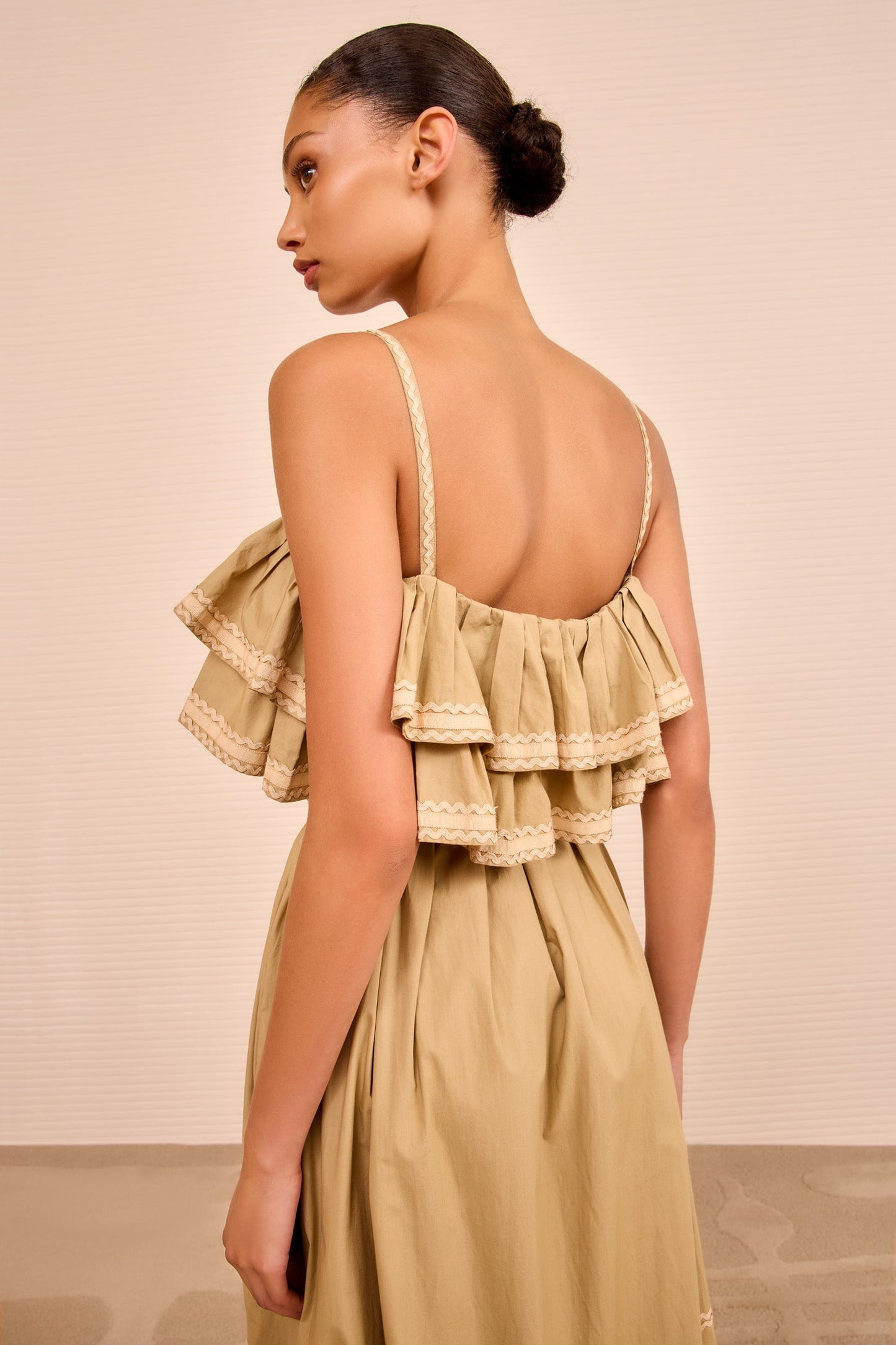 Lucian Waist Tie Long Dress