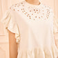 Mariana SS Top with Peplum