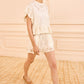 Mariana SS Top with Peplum
