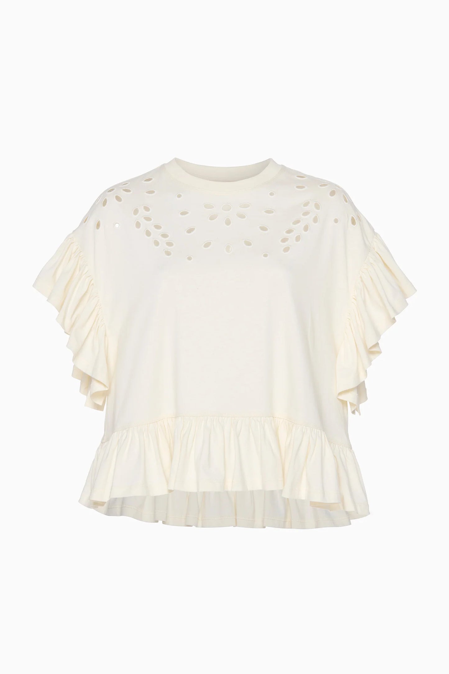 Mariana SS Top with Peplum