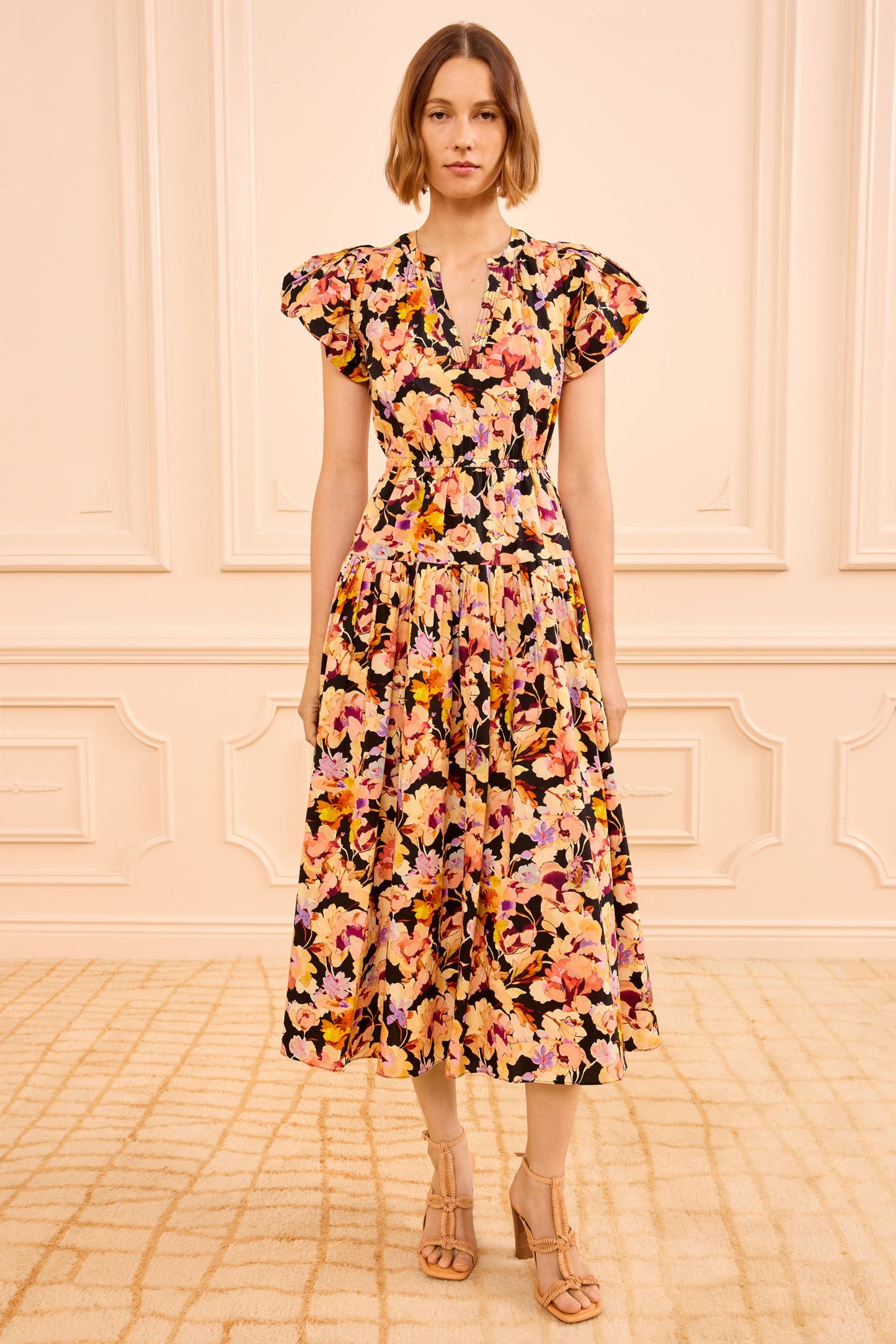 Marin Cotton Midi Dress