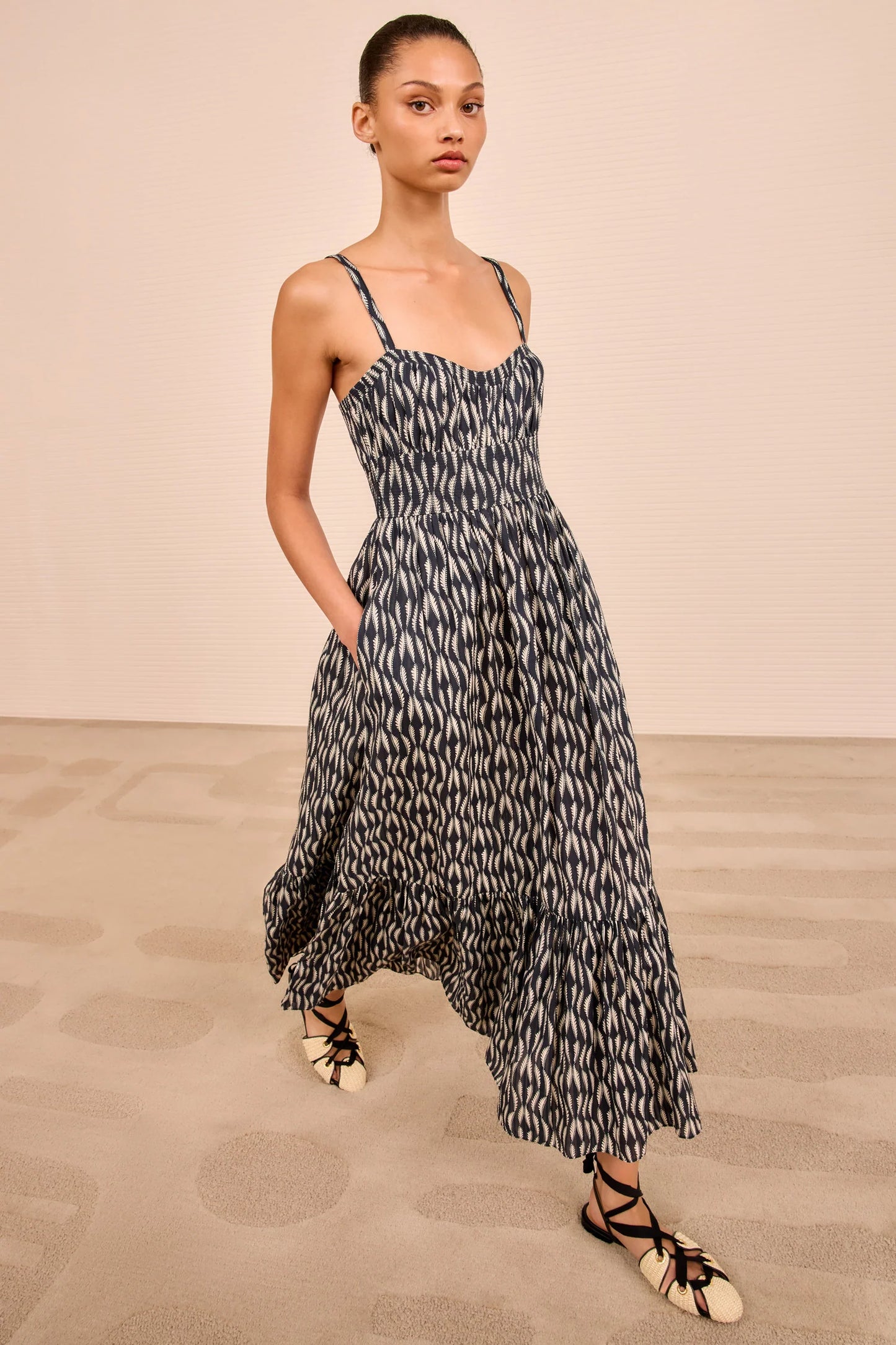 Nadine Cami Midi Dress