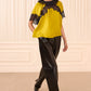 Nina Short Sleeve Silk Blouse
