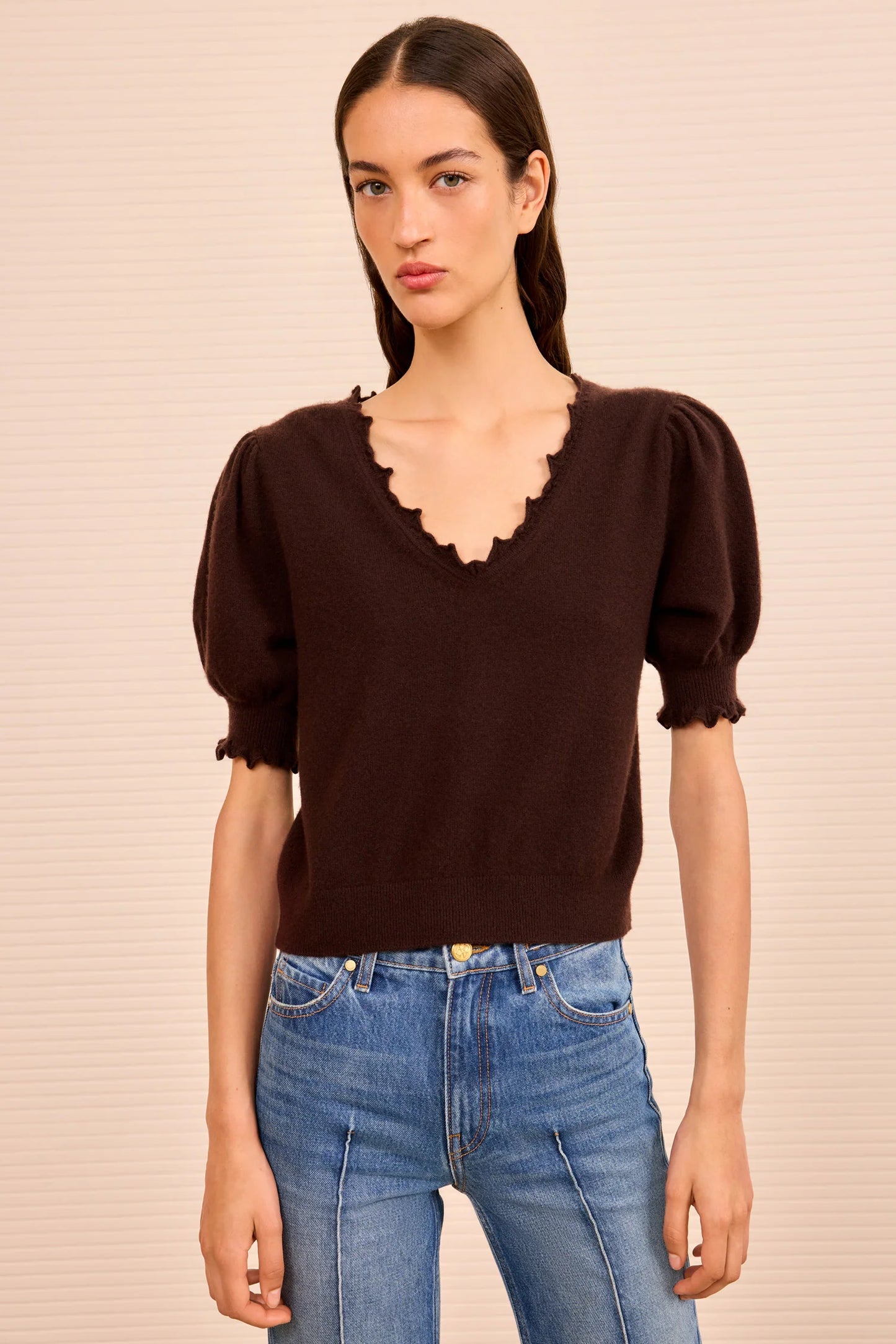 Polline Short Sleeve Sweater