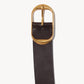 Nili Belt in Dark Brown