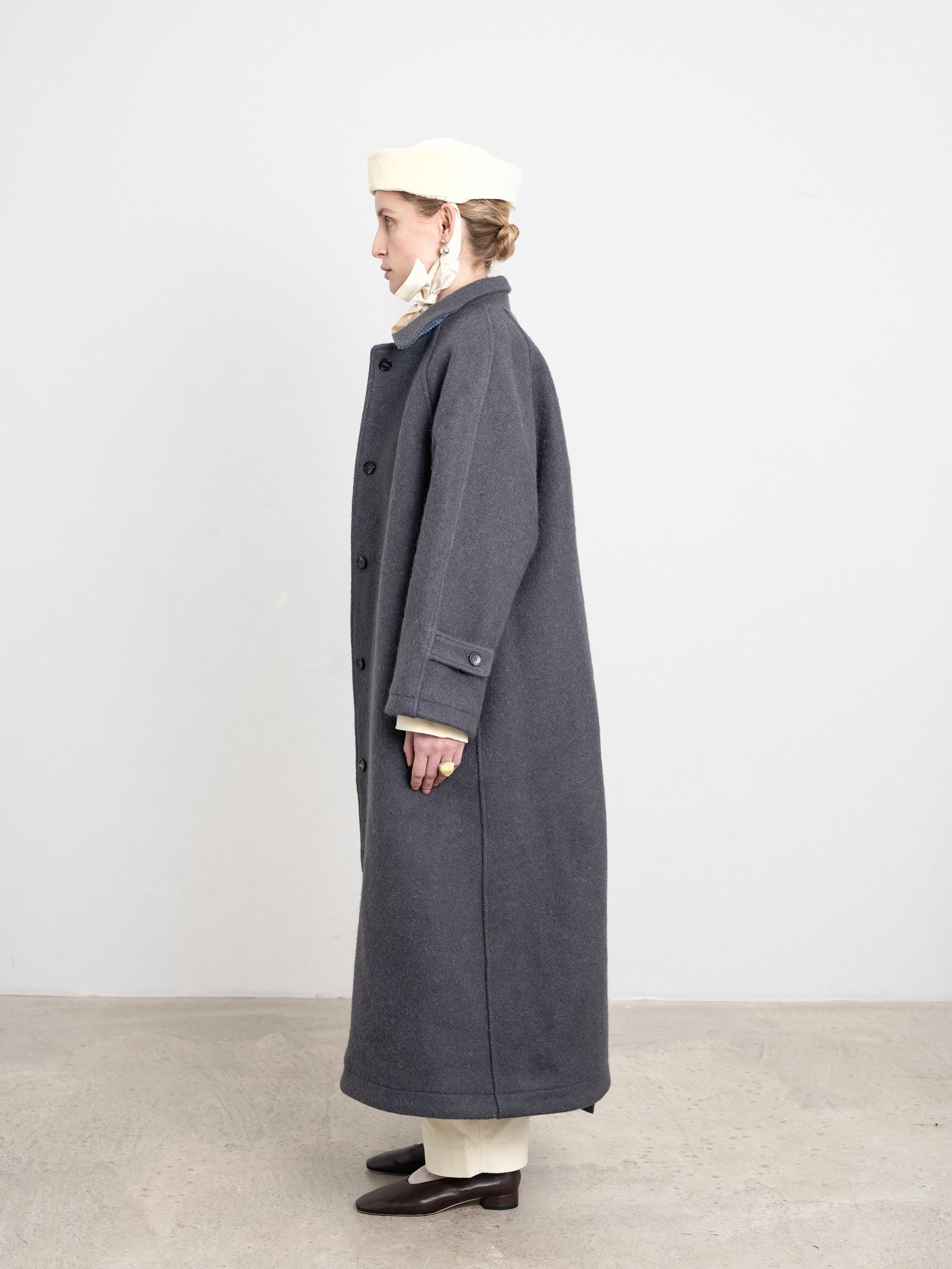 Portuguese Hairy Wool Wickham Coat