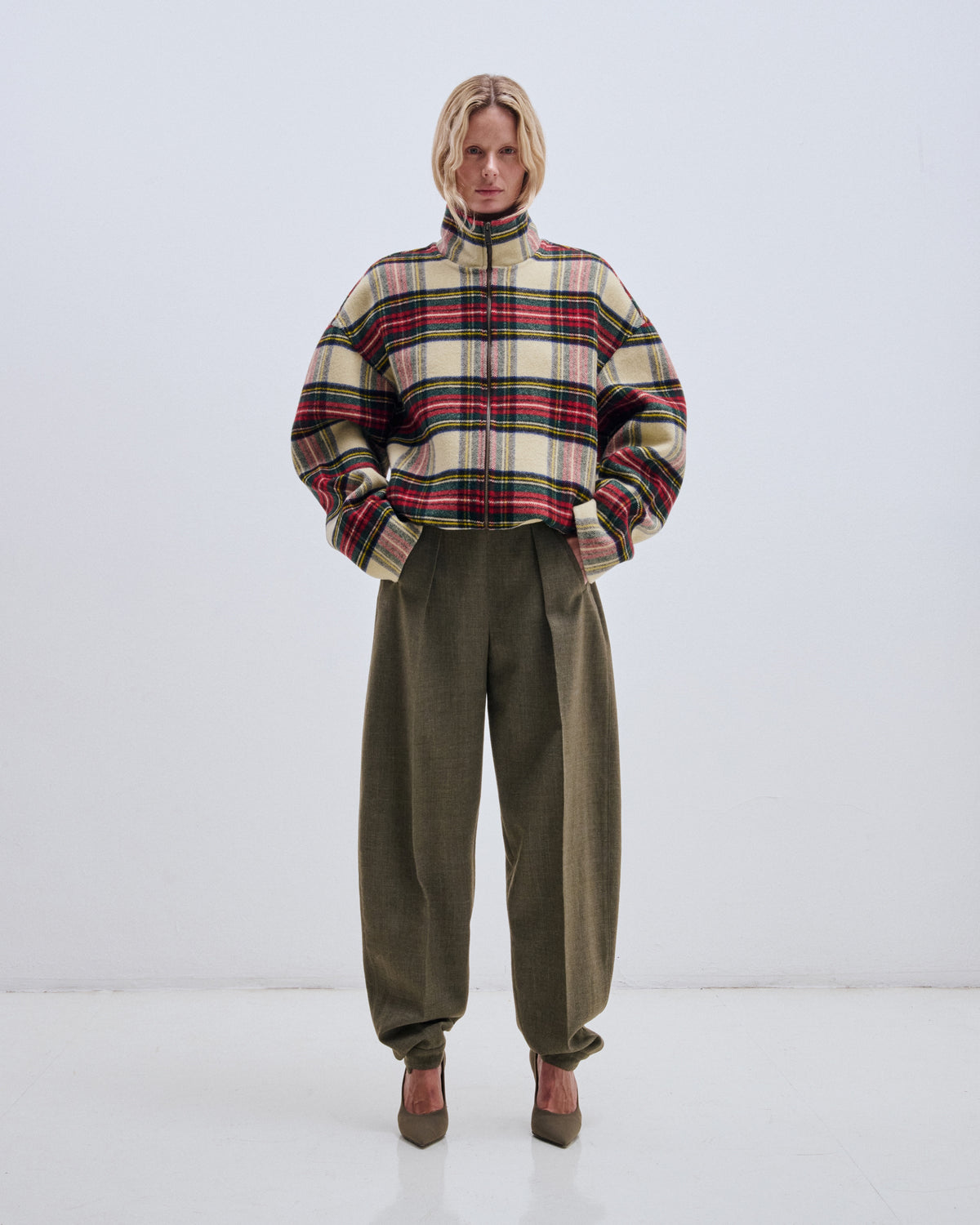 AJ Tartan Check Jacket