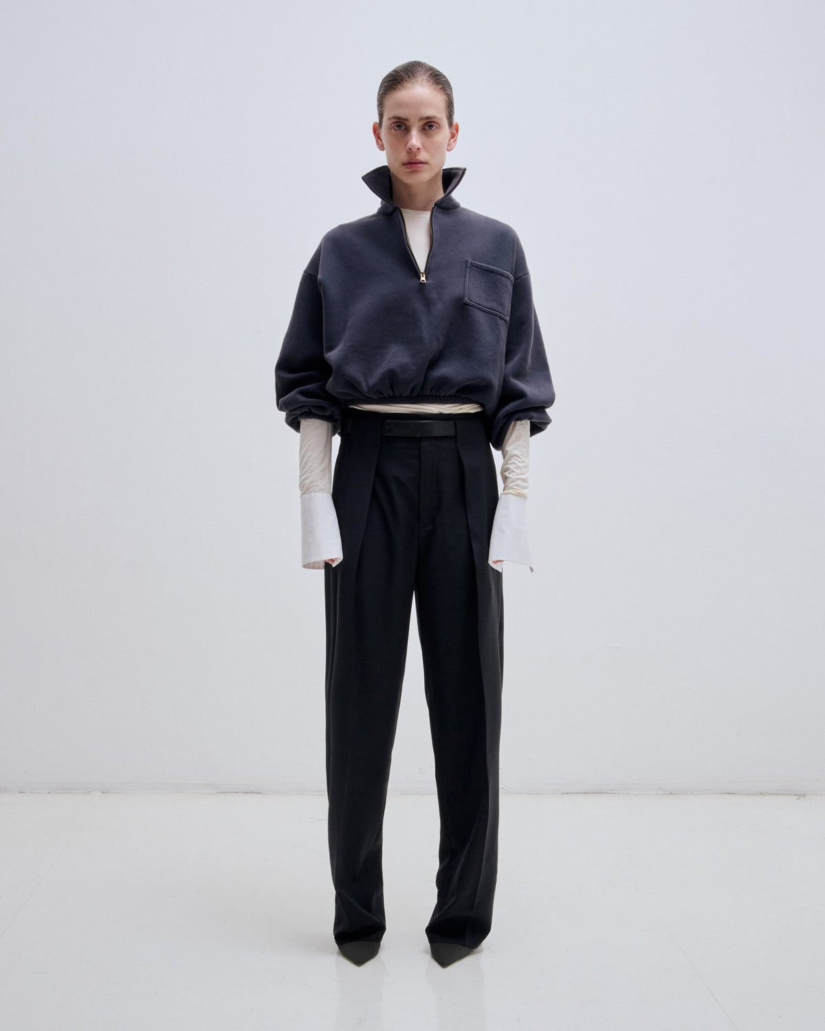 Alva Cropped Sweatshirt