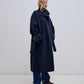 Alba Oversized Cashmere Wool Trench Coat
