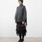 British Merino Wrap Neck Pullover
