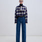 Keanu Japanese Tartan Check Cotton Shirt