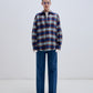 Keanu Japanese Tartan Check Cotton Shirt