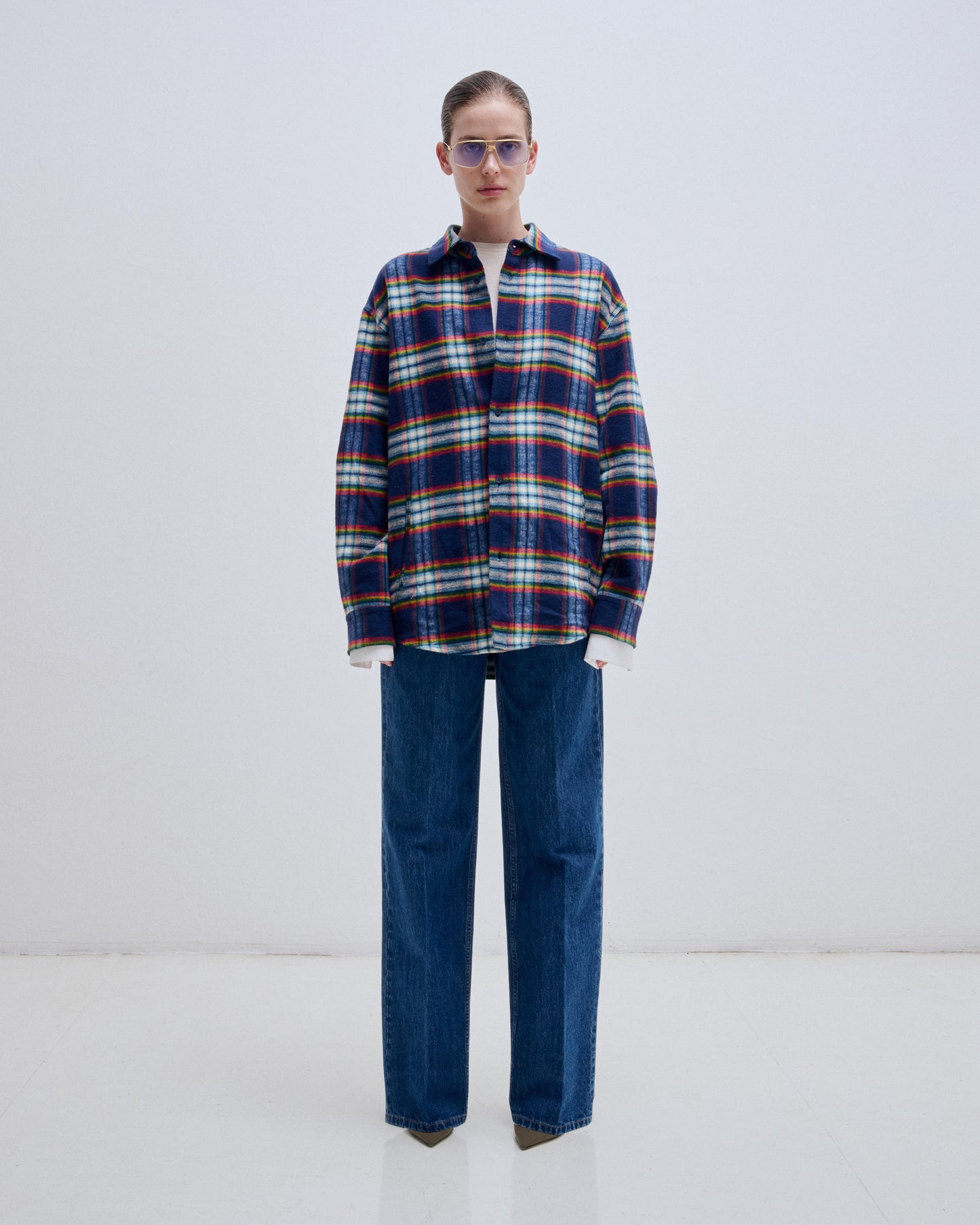 Keanu Japanese Tartan Check Cotton Shirt