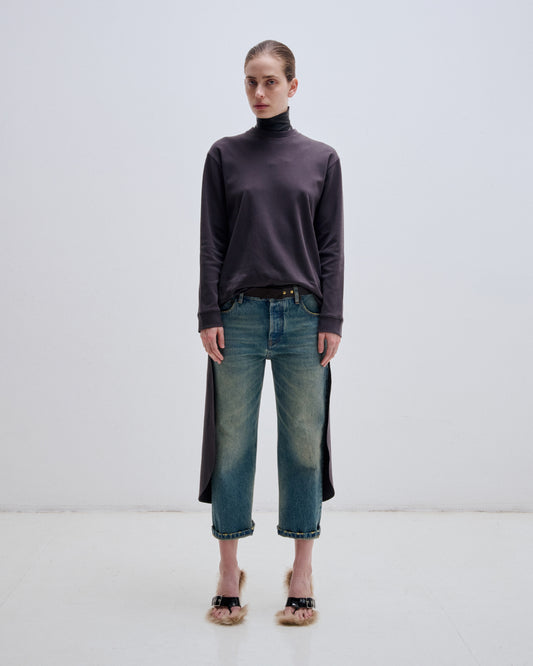 Lizzie Cropped Boyfriend Denim