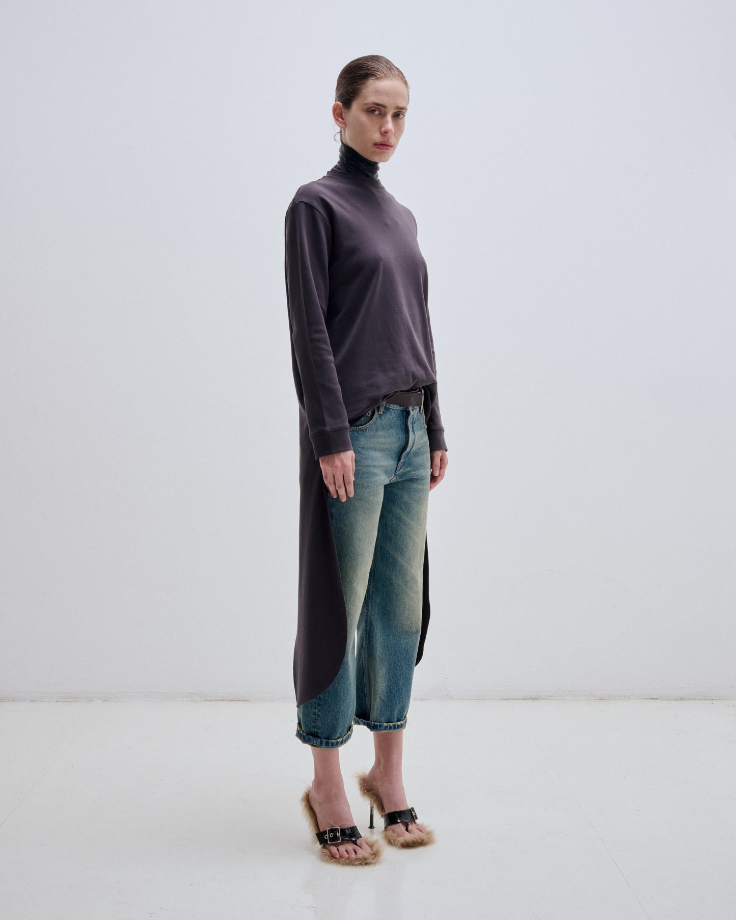 Lizzie Cropped Boyfriend Denim