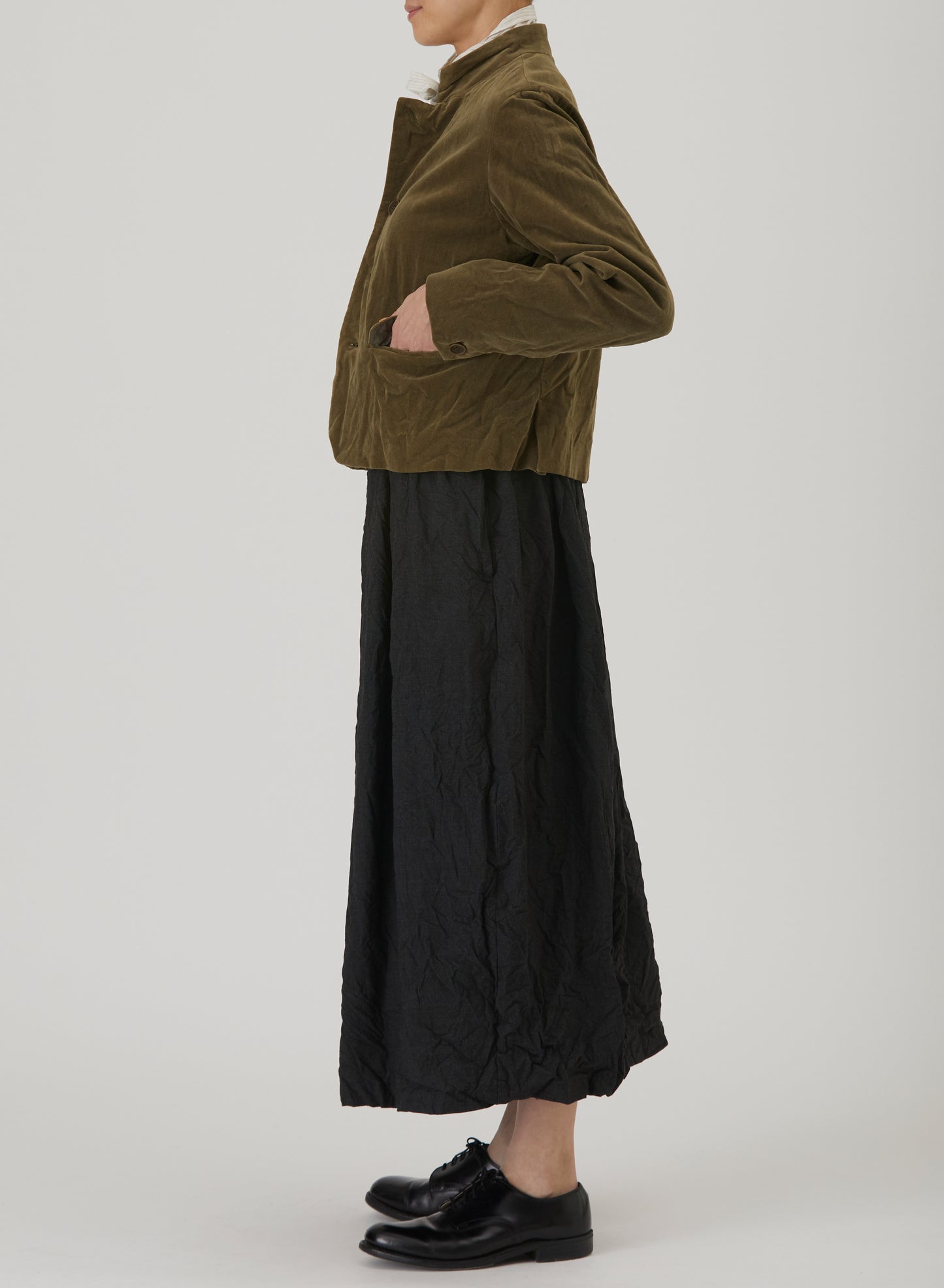 Brushed Cotton Tailored Jacket