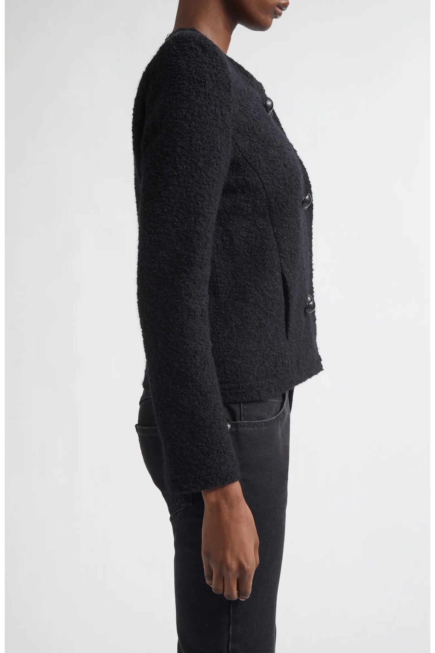Suely-Boucle jacket