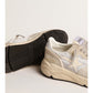 Laminated Nylon Running Sole Sneakers