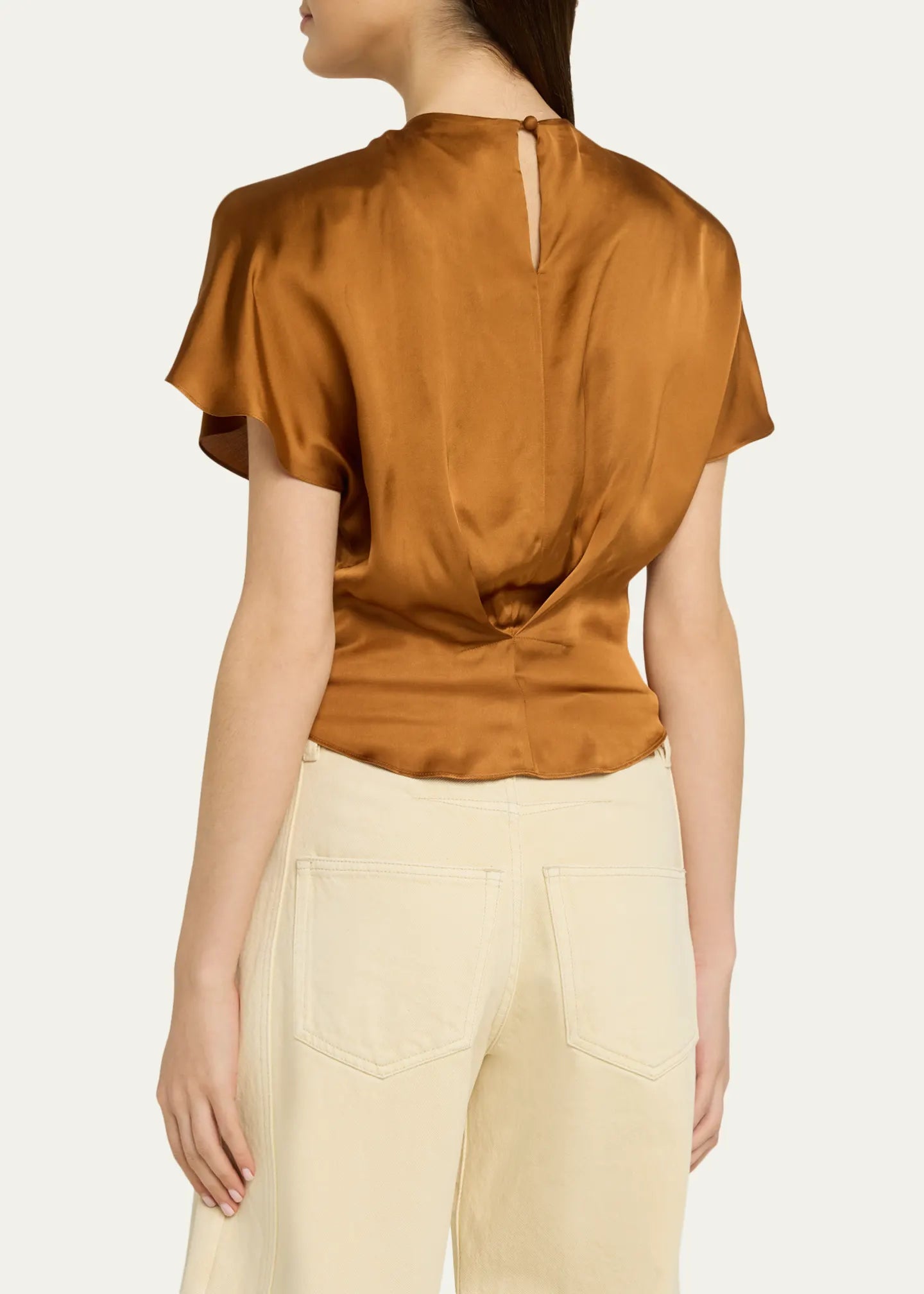 Sakine Satin Top