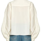 Riko LS Blouse with Ruffles