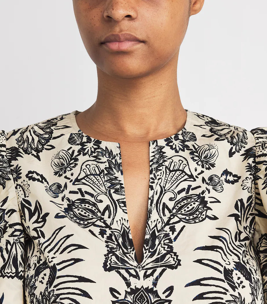 Severine Flutter Sleeve Top