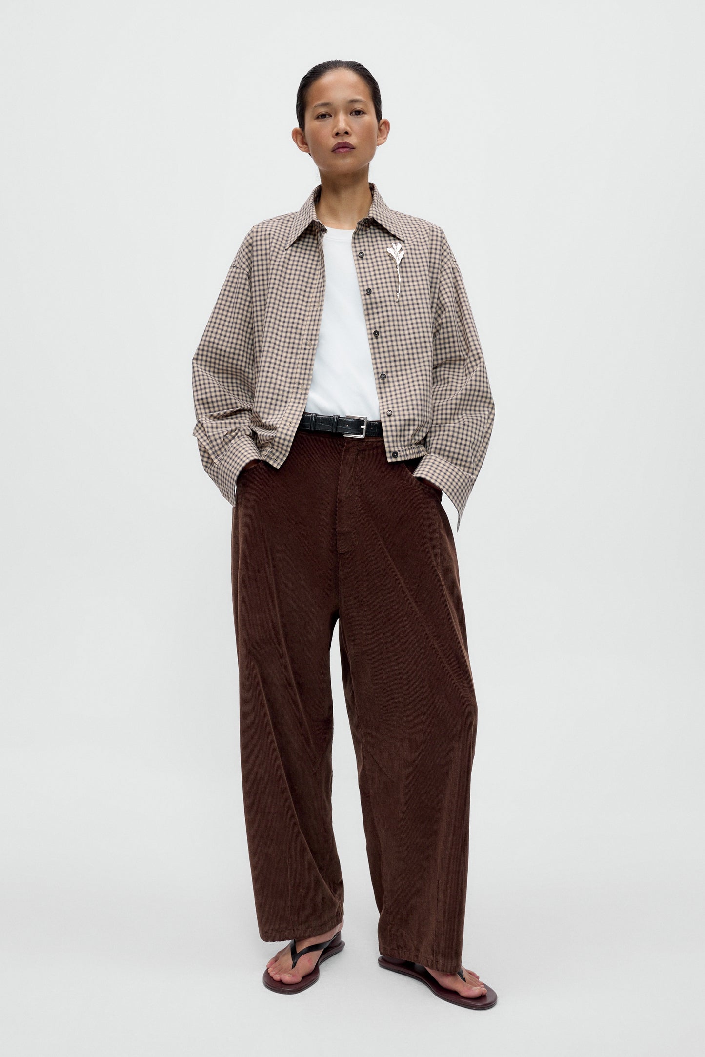 Corduroy Baggy Pants