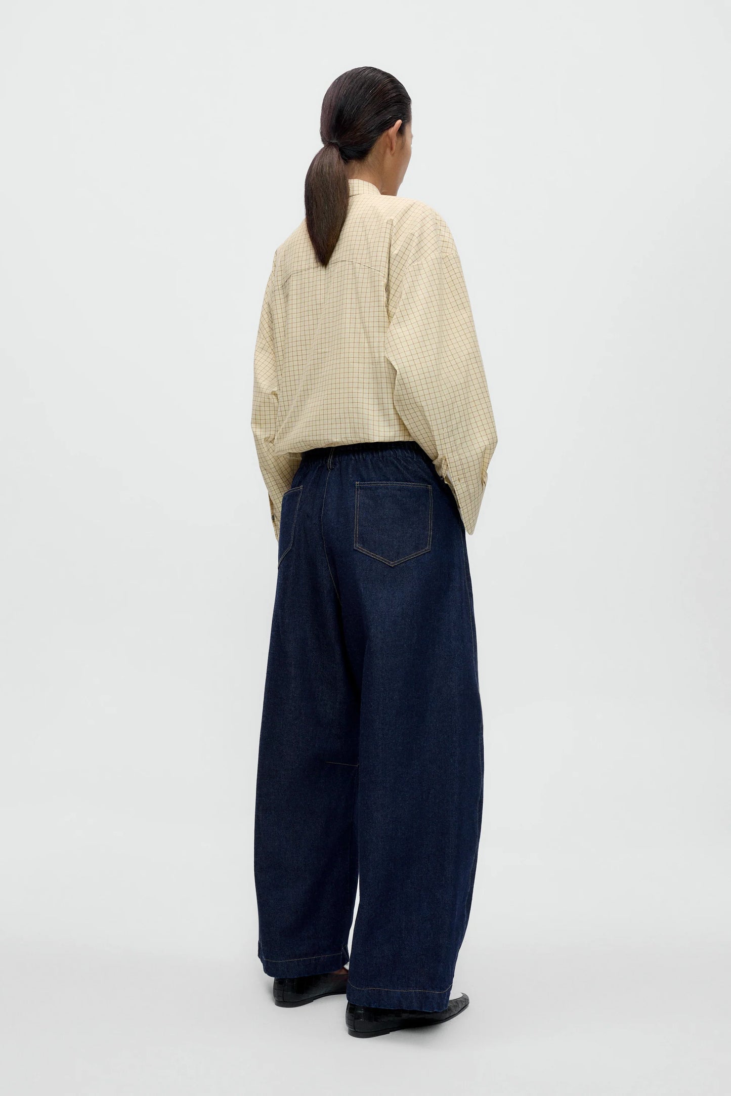 Curved Baggy Jeans