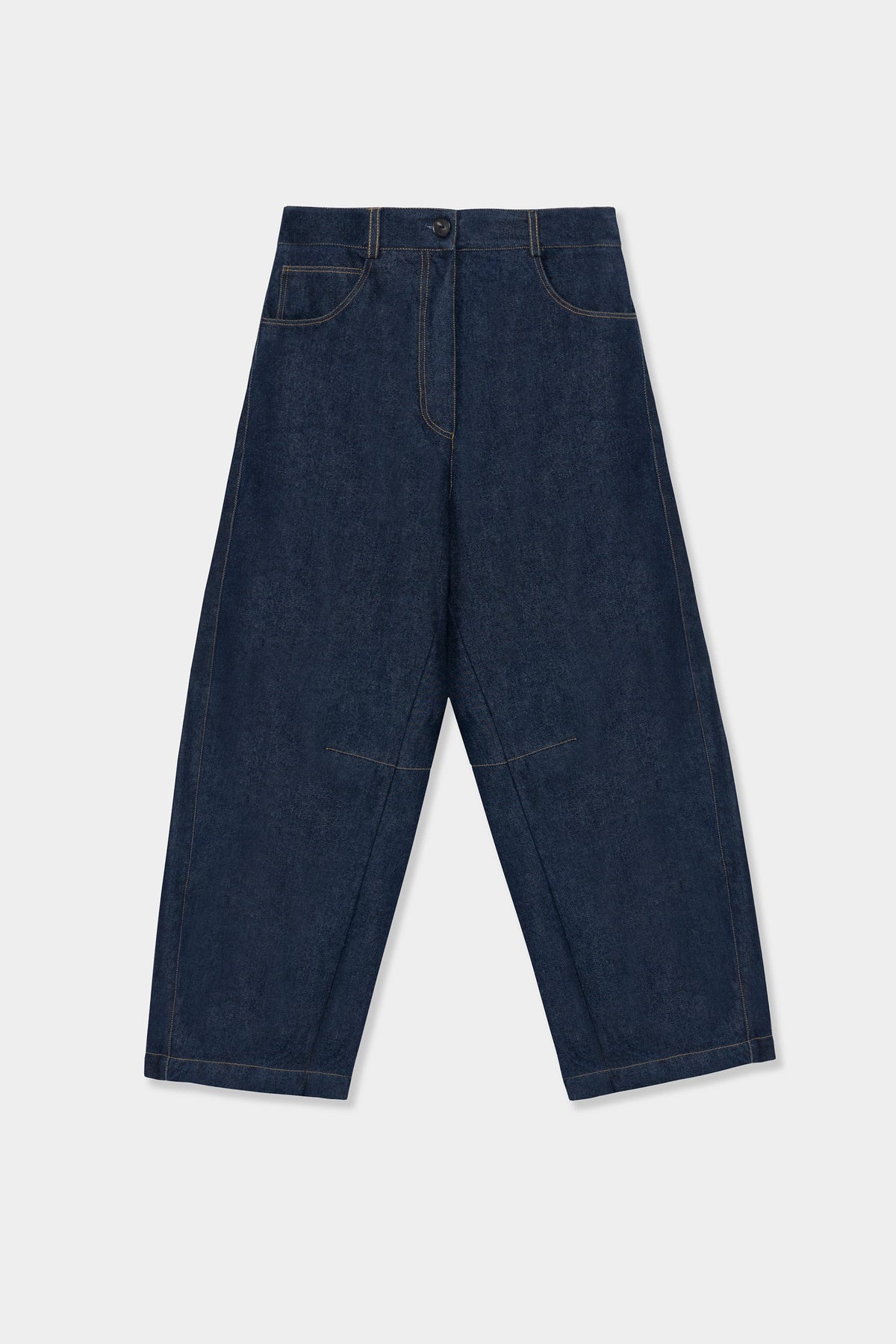 Curved Baggy Jeans
