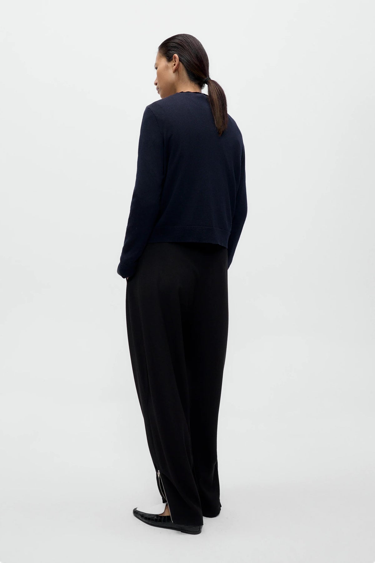 Merino Wool Embellished Cardigan