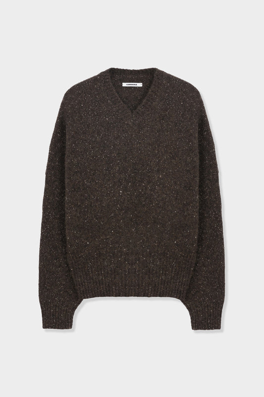 Speckled V-Sweater