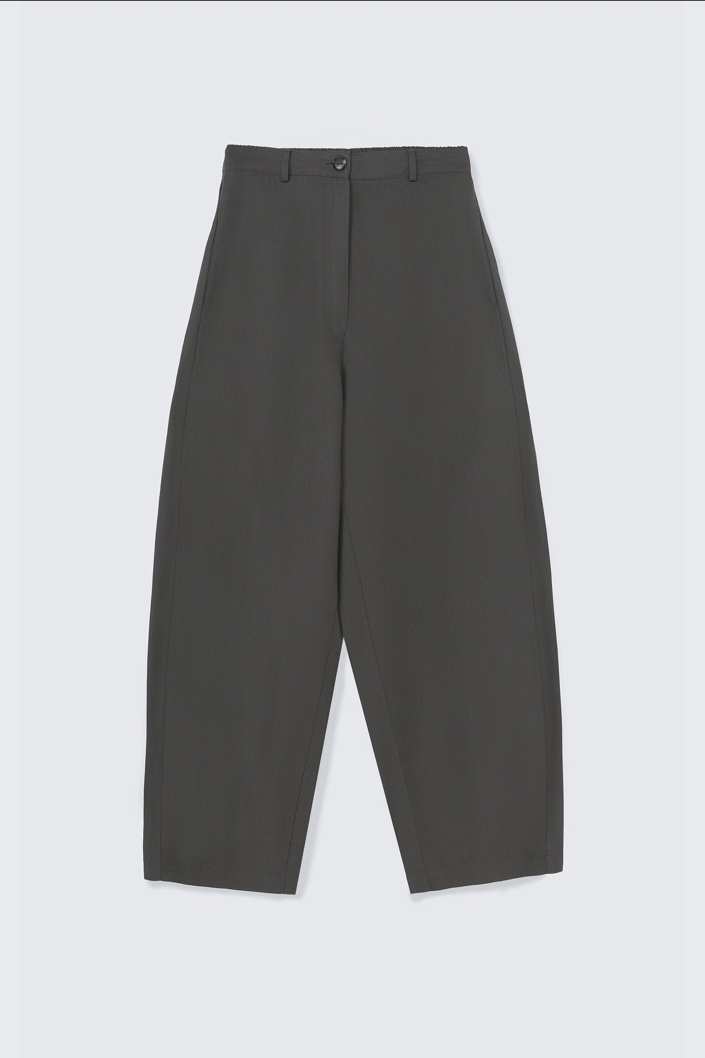 Cotton and Linen Curved Pants