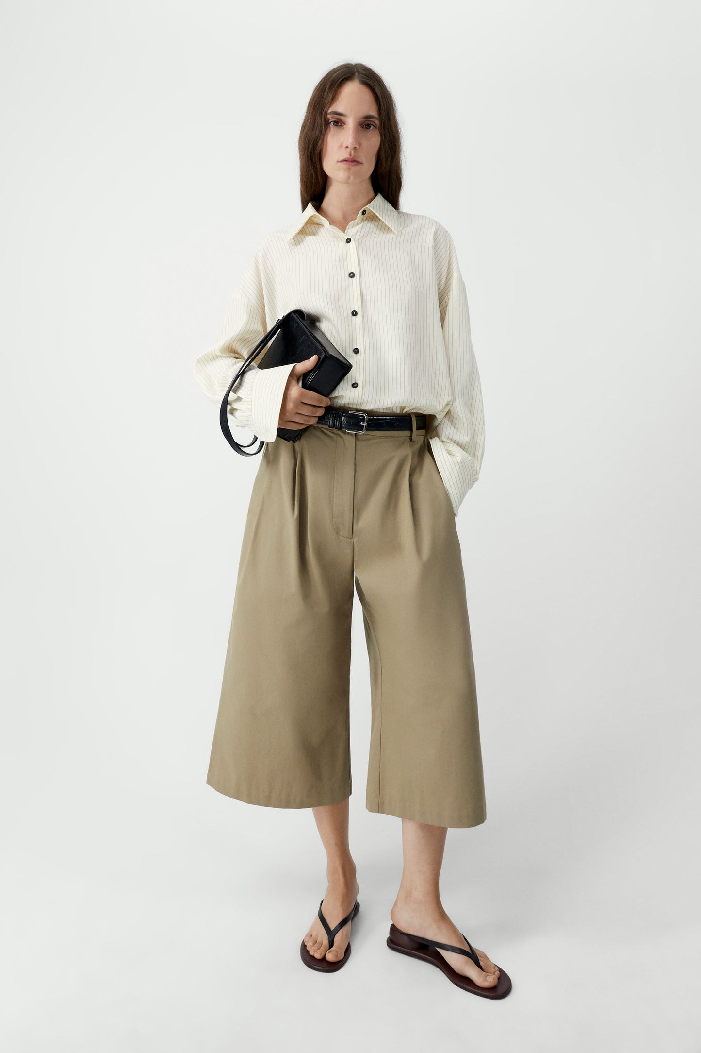 Cotton Capri Pants