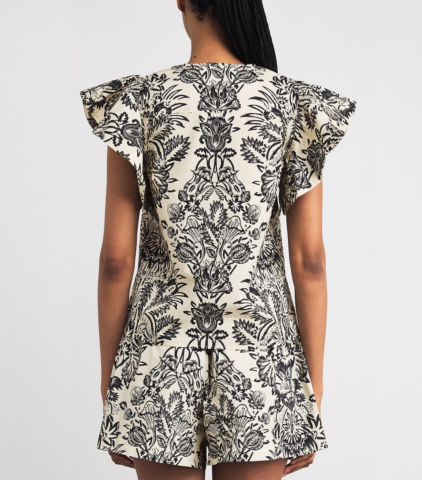 Severine Flutter Sleeve Top