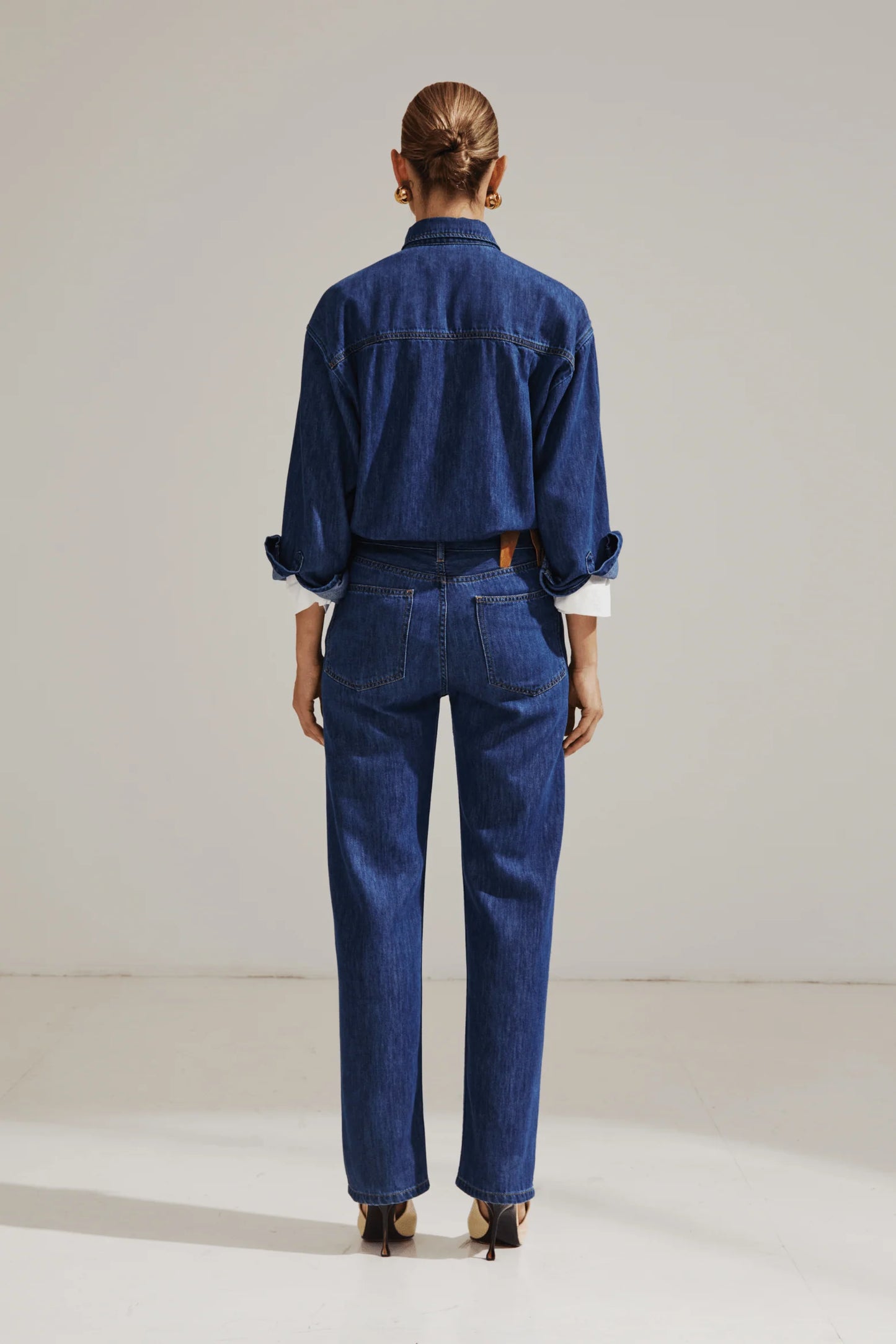 Liz Boyfriend Tencel Denim