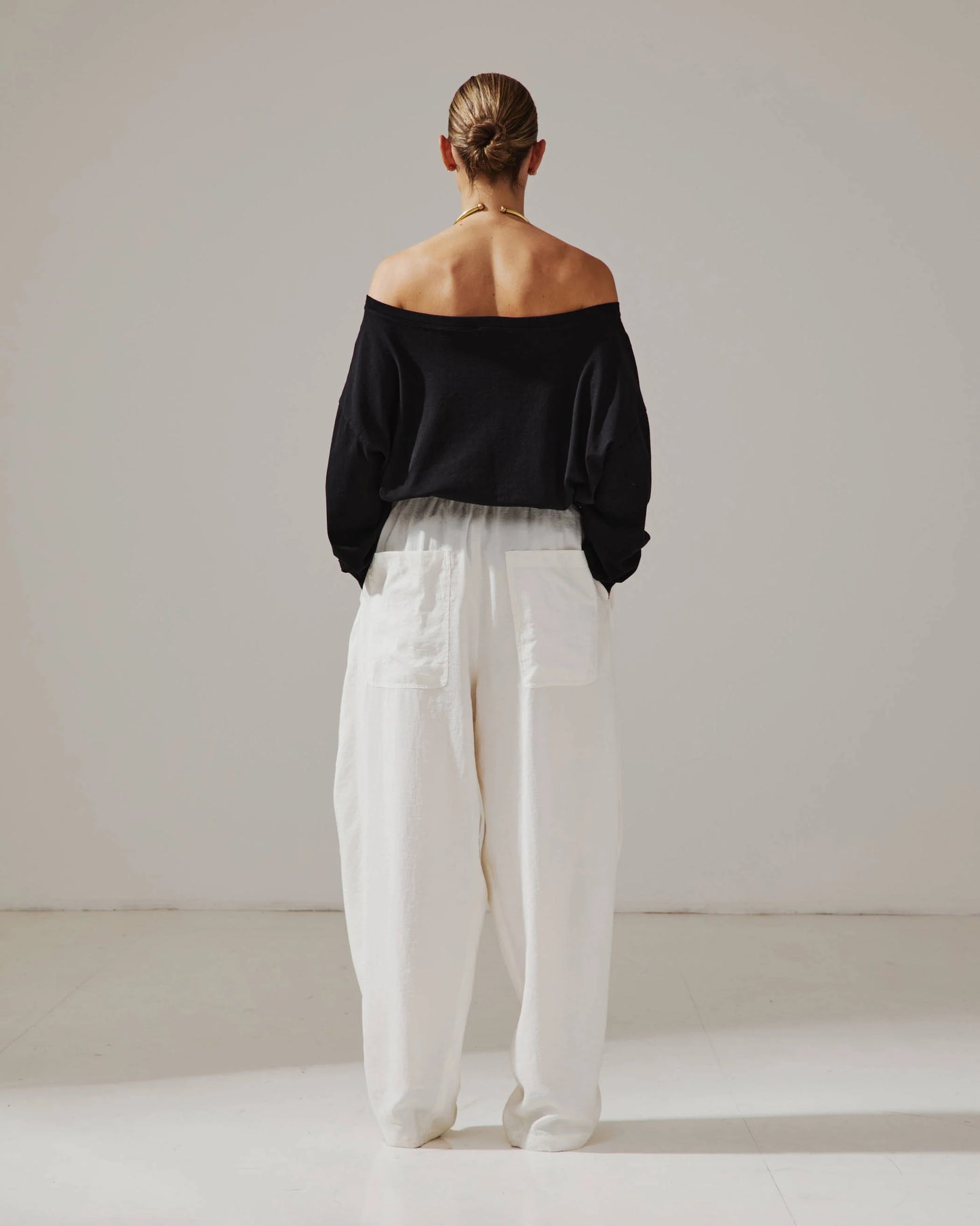 Erin Necklace Off The Shoulder Top
