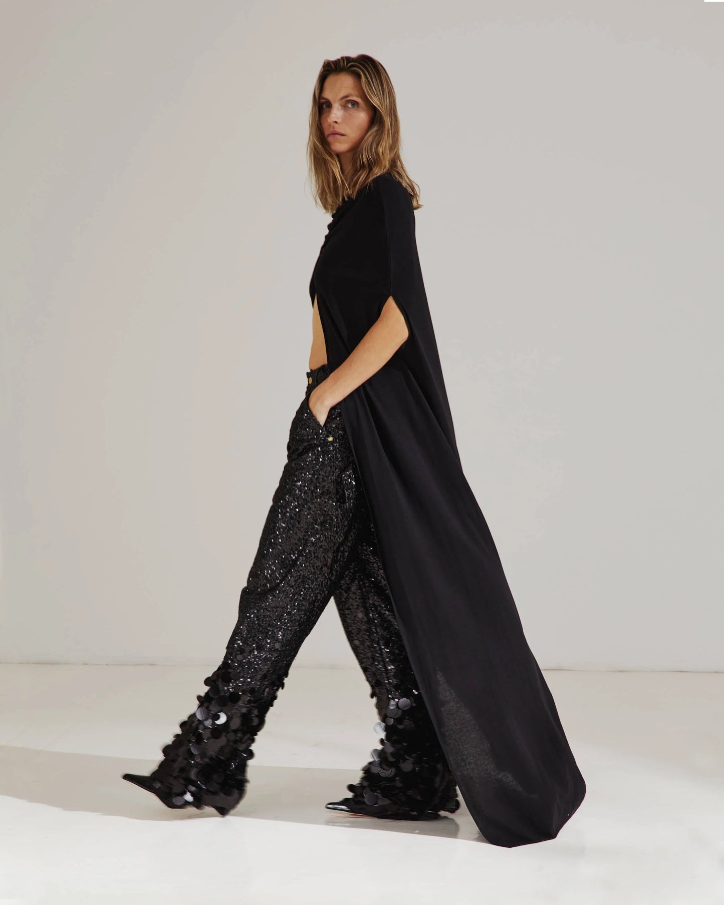 Aurora Jersey Long Cape