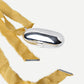 The Silver Keeper  with Saffron Ribbon