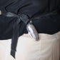 The Silver Keeper  with Saffron Ribbon