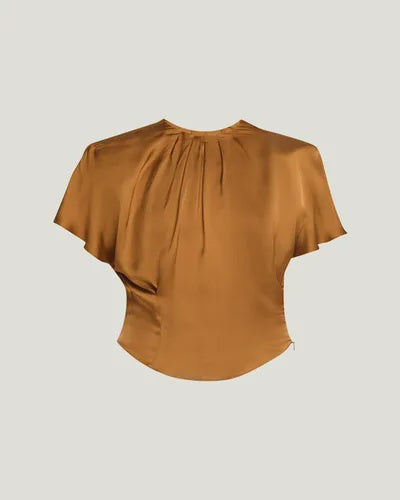 Sakine Satin Top