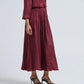 Lulu Pleated Long Skirt