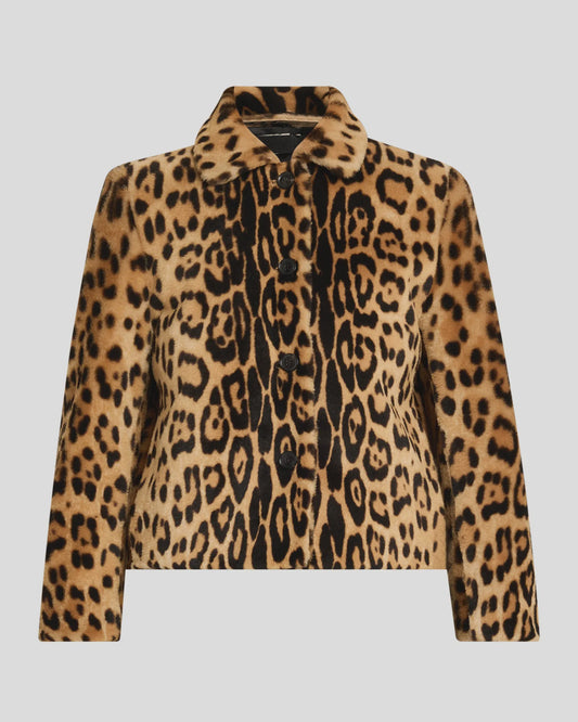 Montmartre Shearling Cropped Jacket