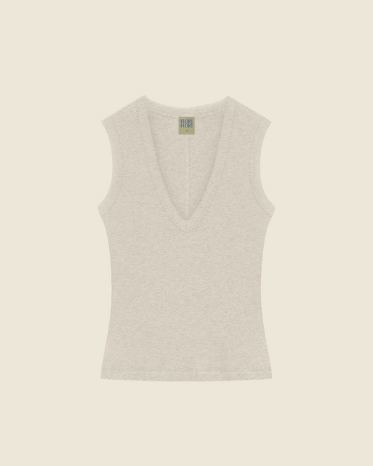 Dewi Tank in Heather Grey