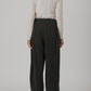 Washed Corduroy Cropped Balloon Pants