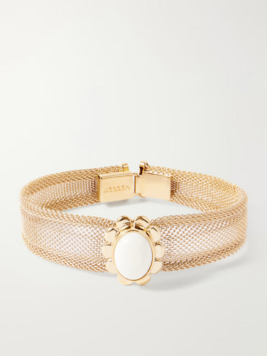 Hanae Bracelet in Ecru