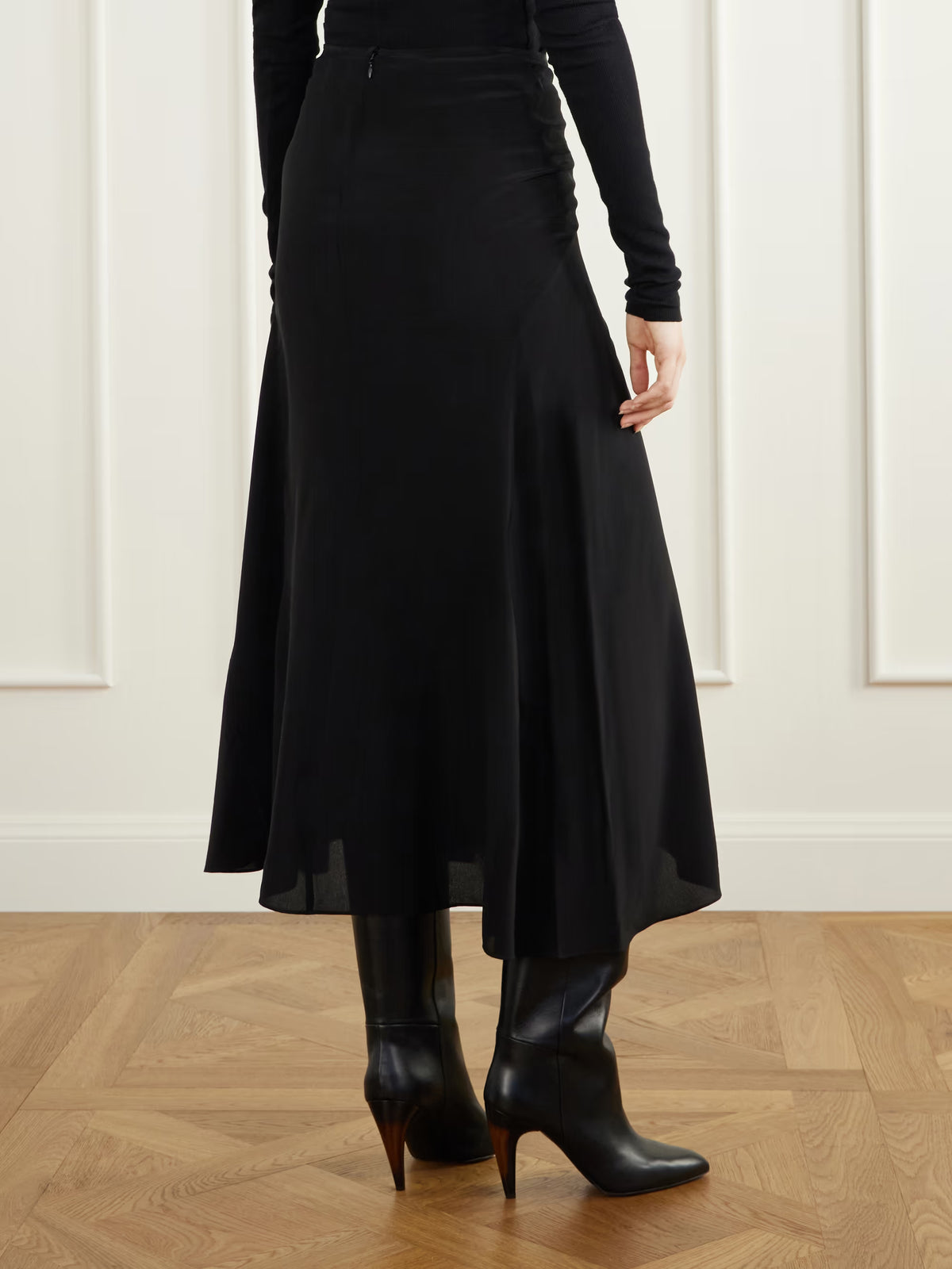 Laren Silk Skirt