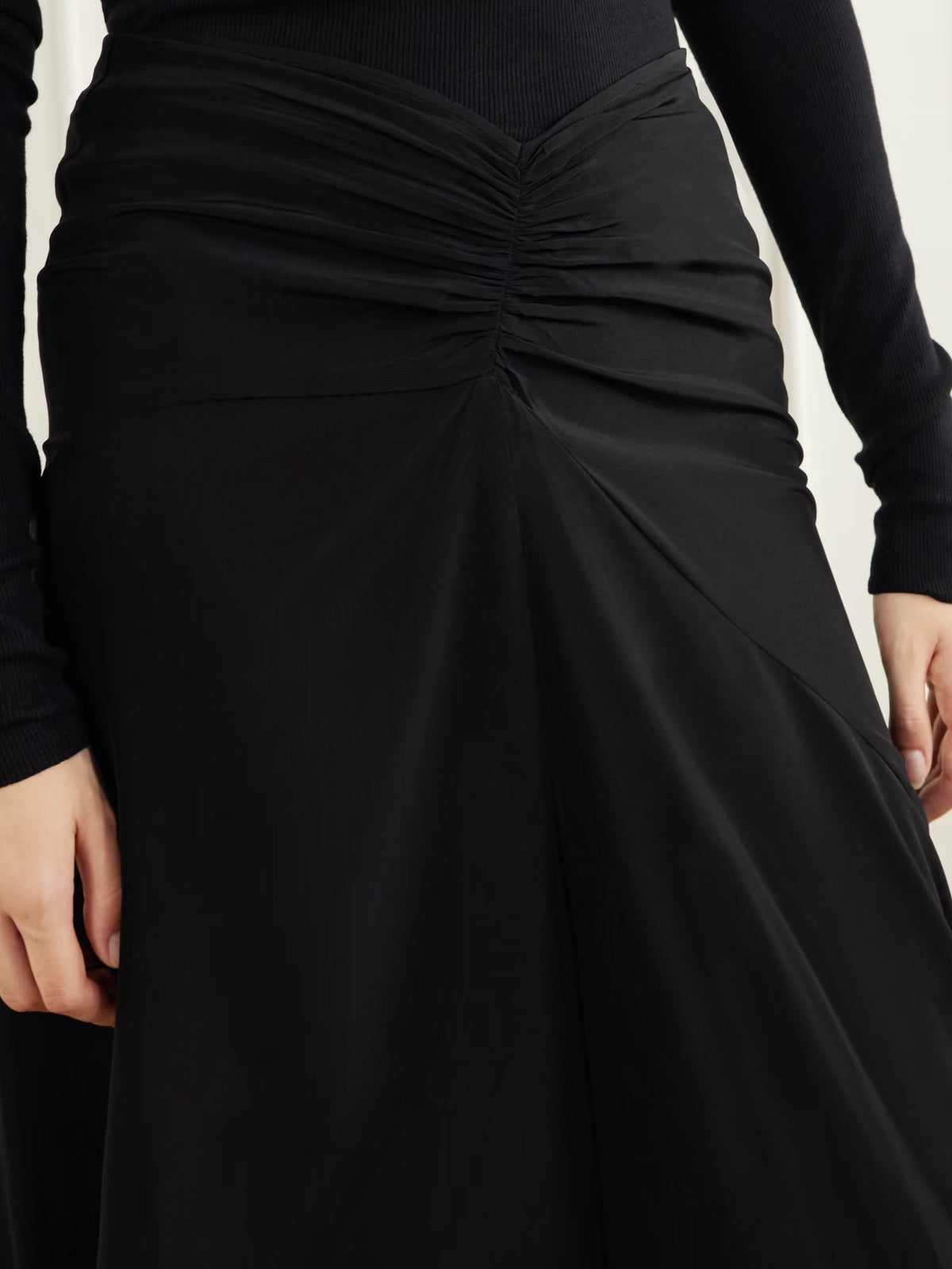 Laren Silk Skirt