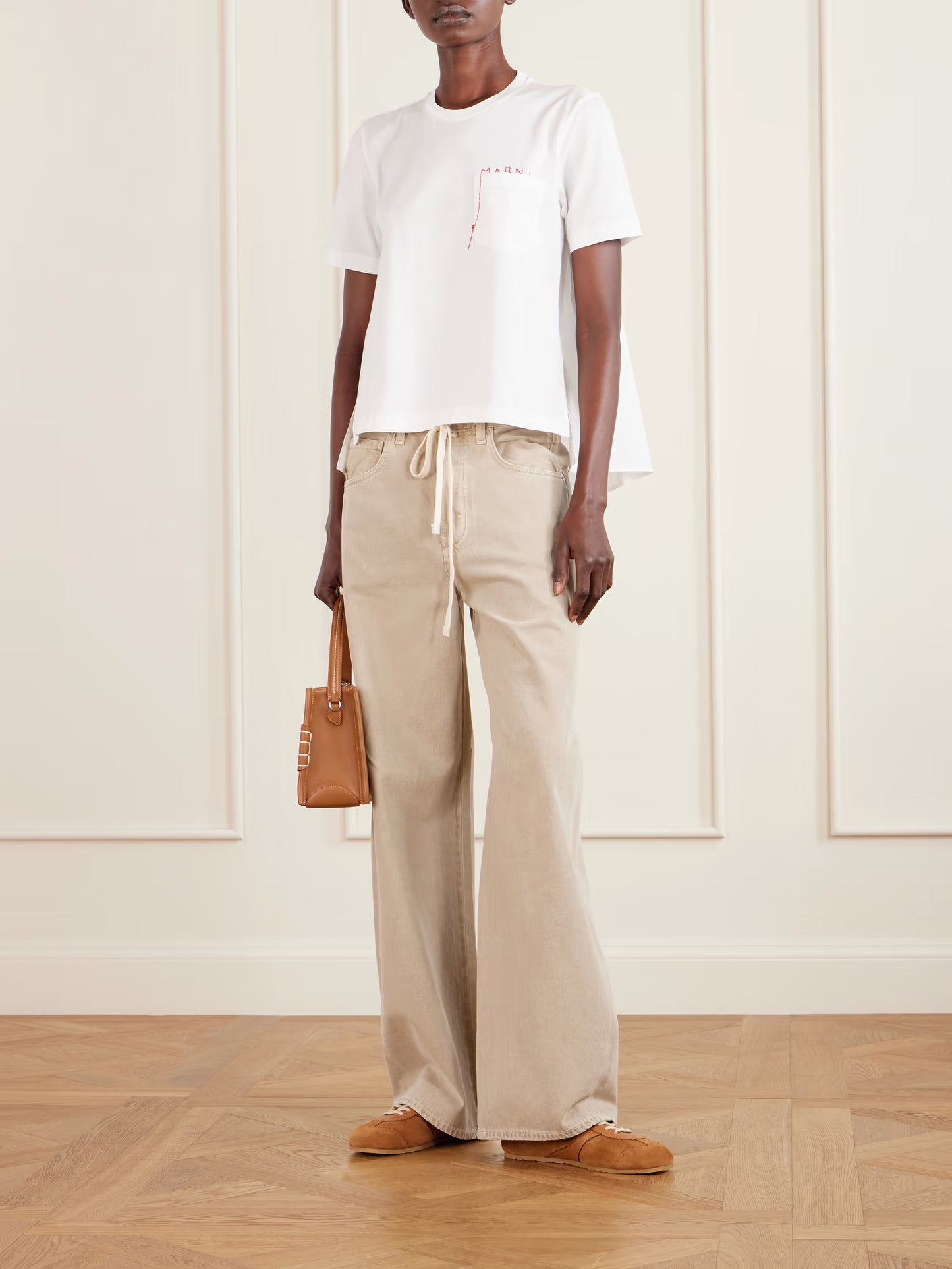 Cotton Jersey Short Sleeved T-shirt